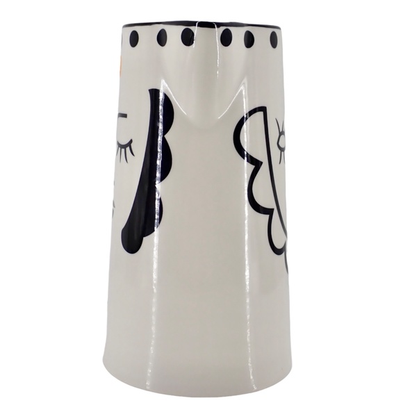 Pablo Picasso Ladies Face White & Black Ceramic Table Pitcher Mint Condition 9" - Picture 3 of 15